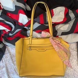 Yellow Steve Madden Purse